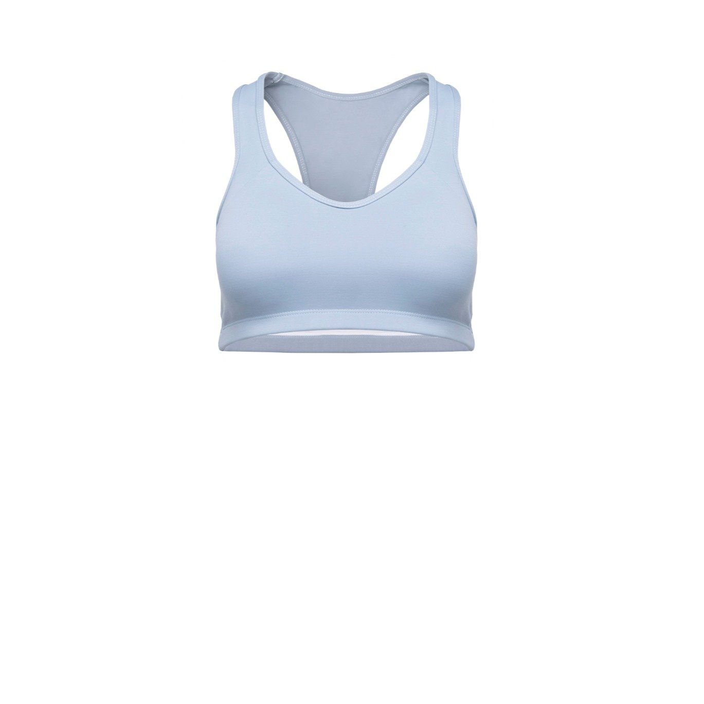 Racerback Powder Blue Sports Bra