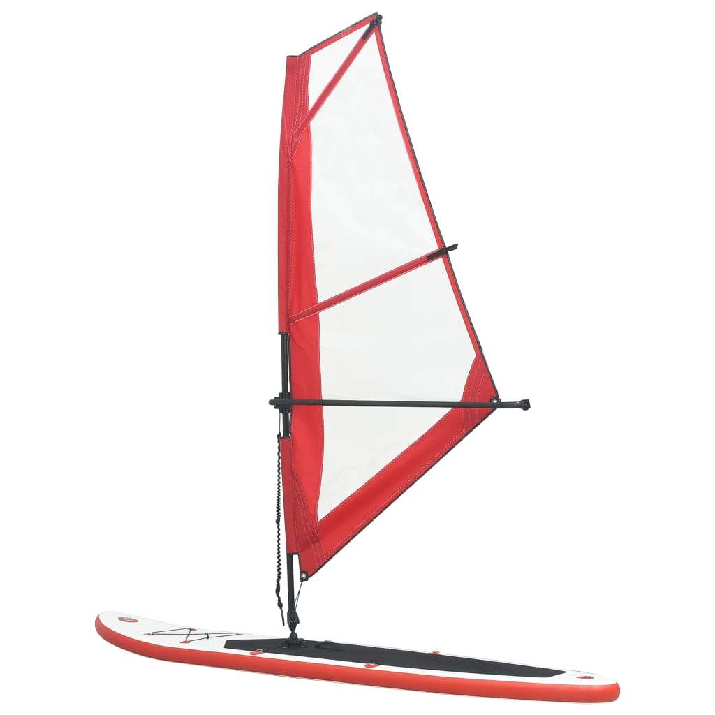 Inflatable Stand Up Paddleboard w/Sail Set