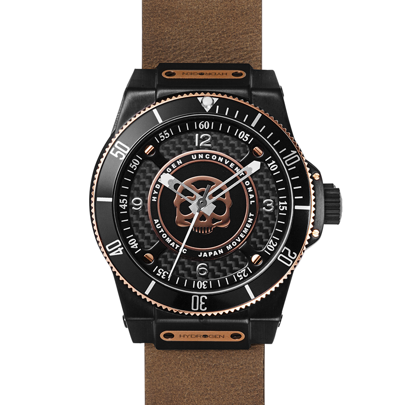 sportivo-black-brown-nato watch