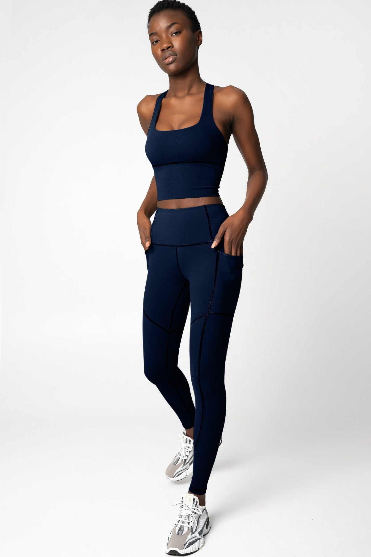 Kelly Crisscross Back Padded Sports Bra