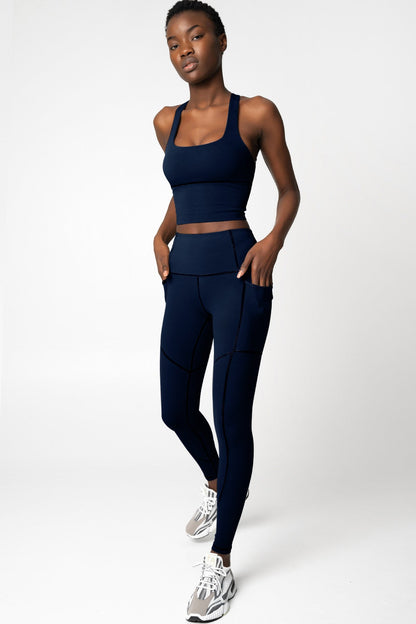 Kelly Crisscross Back Padded Sports Bra