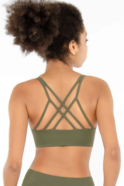 Kelly Strappy Padded Sports Bra