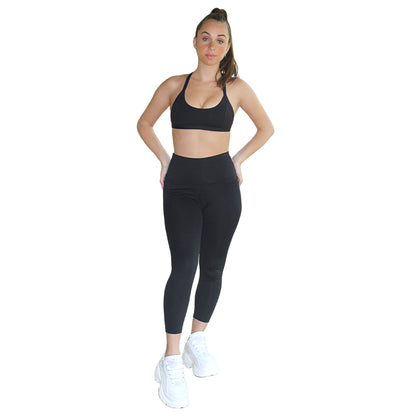 Satya Sports Black Bra