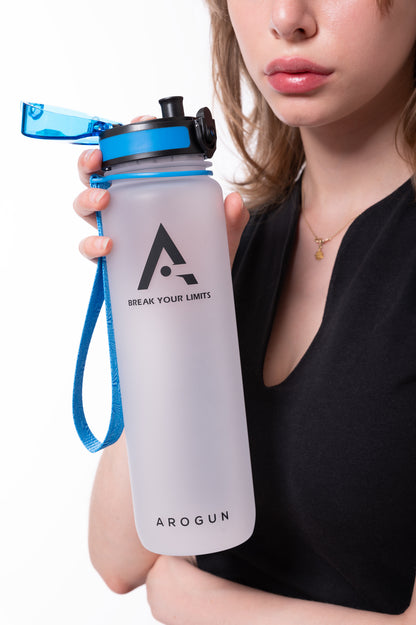 Time Marker Sports Water Bottle