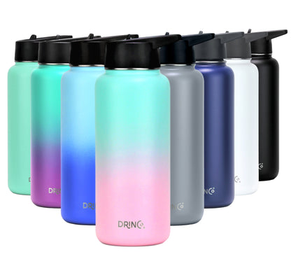 DRINCO® 32oz Stainless Steel Water Bottle