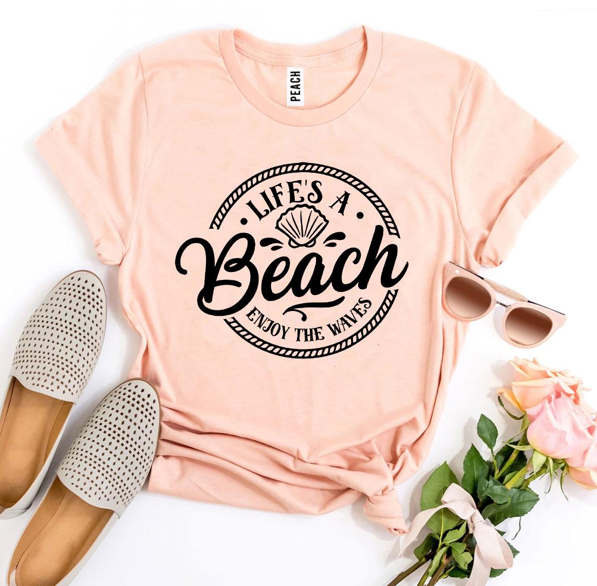 Camiseta Life's A Beach Enjoy The Waves