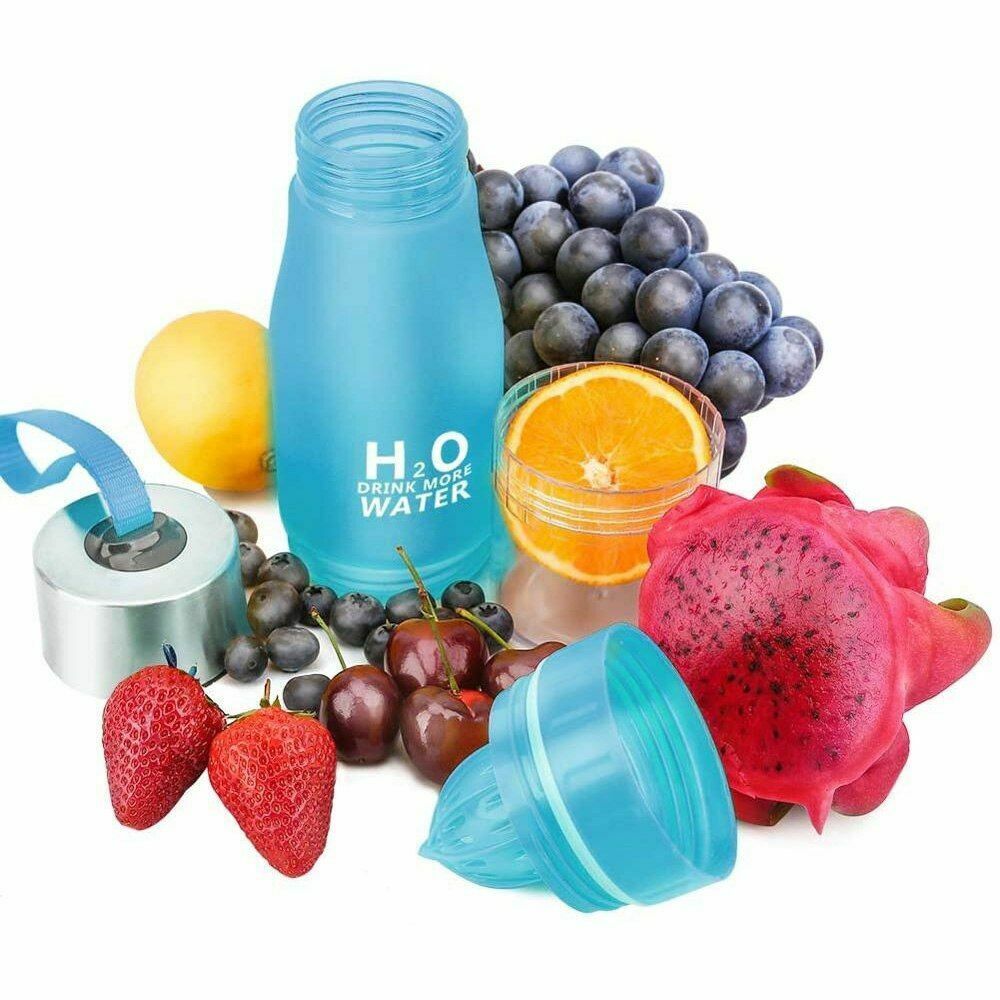 H2O Fruit Infuser Drink Water Bottle