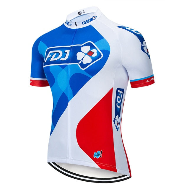 Groupama Men's Cycling Jersey Set