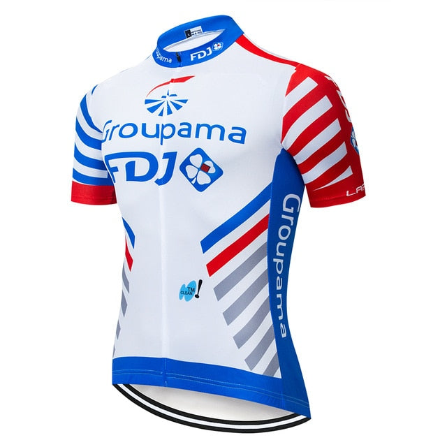 Groupama Men's Cycling Jersey Set