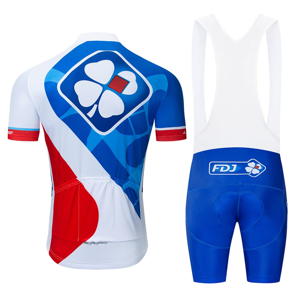 Groupama Men's Cycling Jersey Set