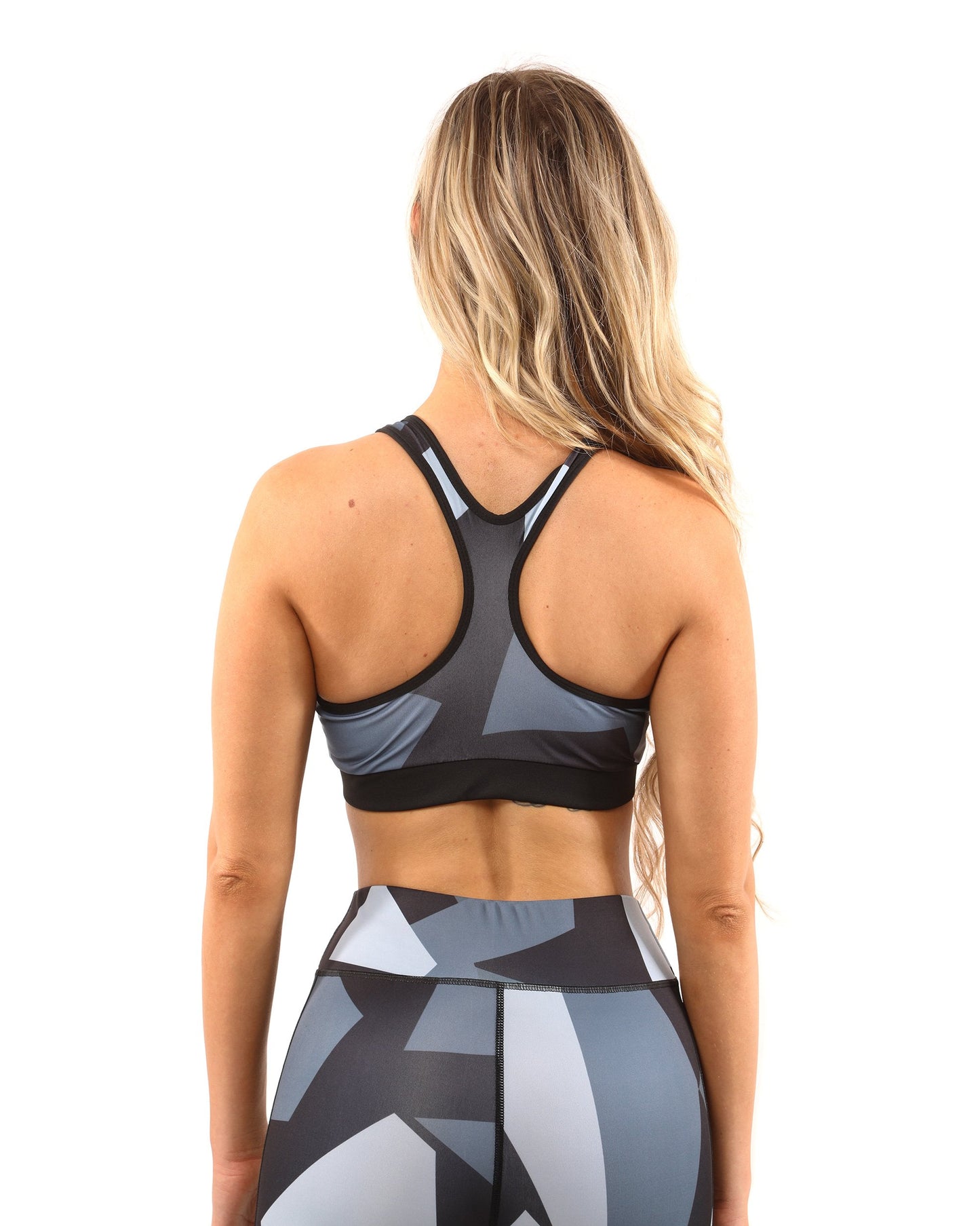 Bondi Athletic Set - Leggings y sujetador deportivo - Negro/Gris